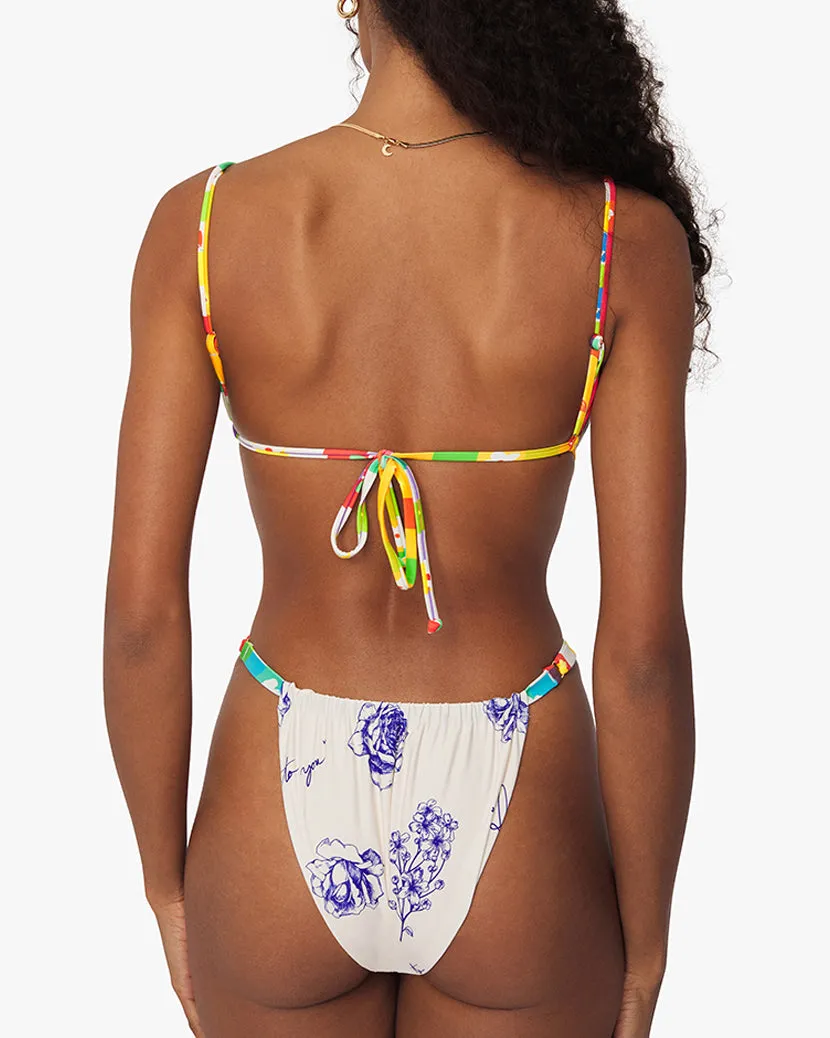 Ruched Underwire From Me To You Combo Bikini Top sold by WeWoreWhat product image thumbnail 4