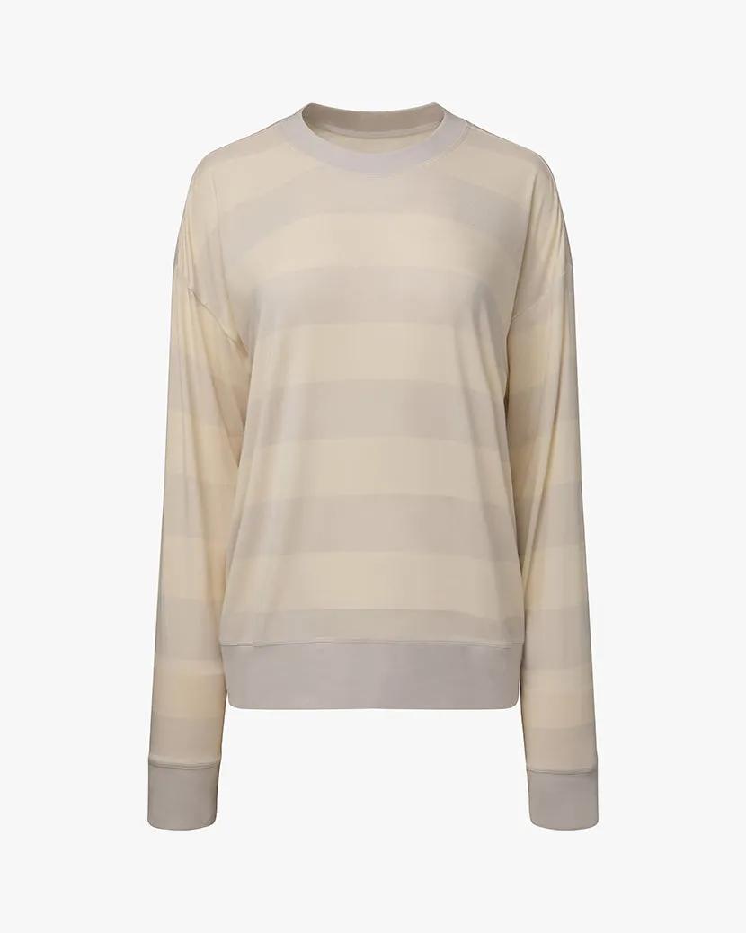 Oversized Long Sleeve Crewneck Top sold by WeWoreWhat product image thumbnail 2