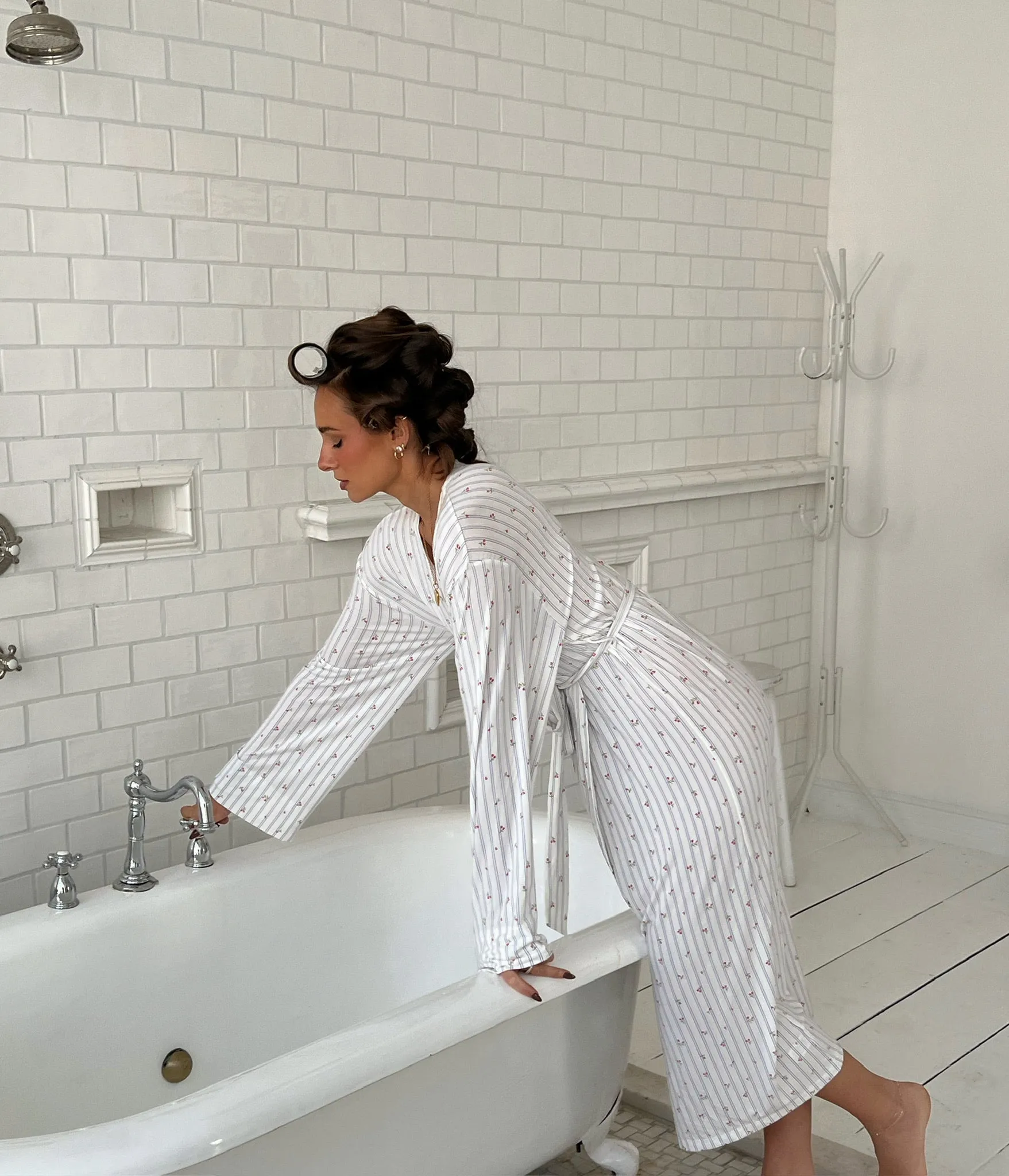 Modal Jersey Robe sold by WeWoreWhat product image thumbnail 3