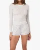 Long Sleeve Crewneck Top sold by WeWoreWhat