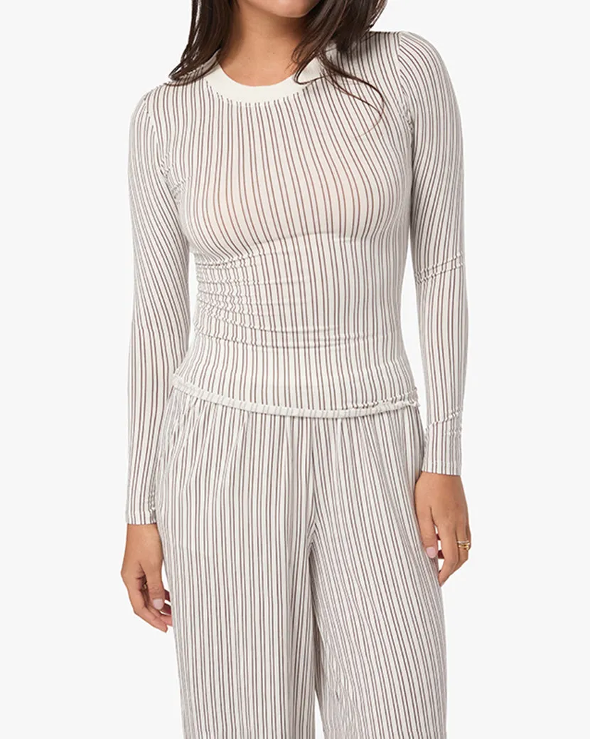 Long Sleeve Crewneck Top sold by WeWoreWhat