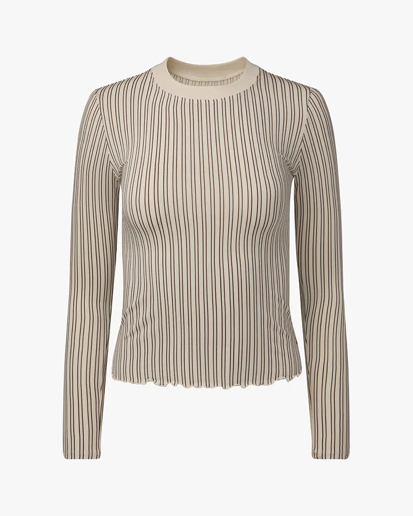 Long Sleeve Crewneck Top sold by WeWoreWhat product image thumbnail 2