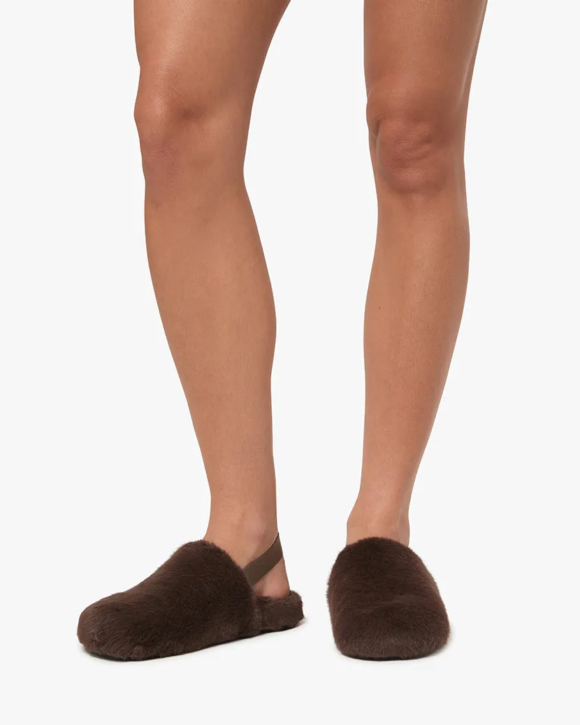 Fur Slipper sold by WeWoreWhat