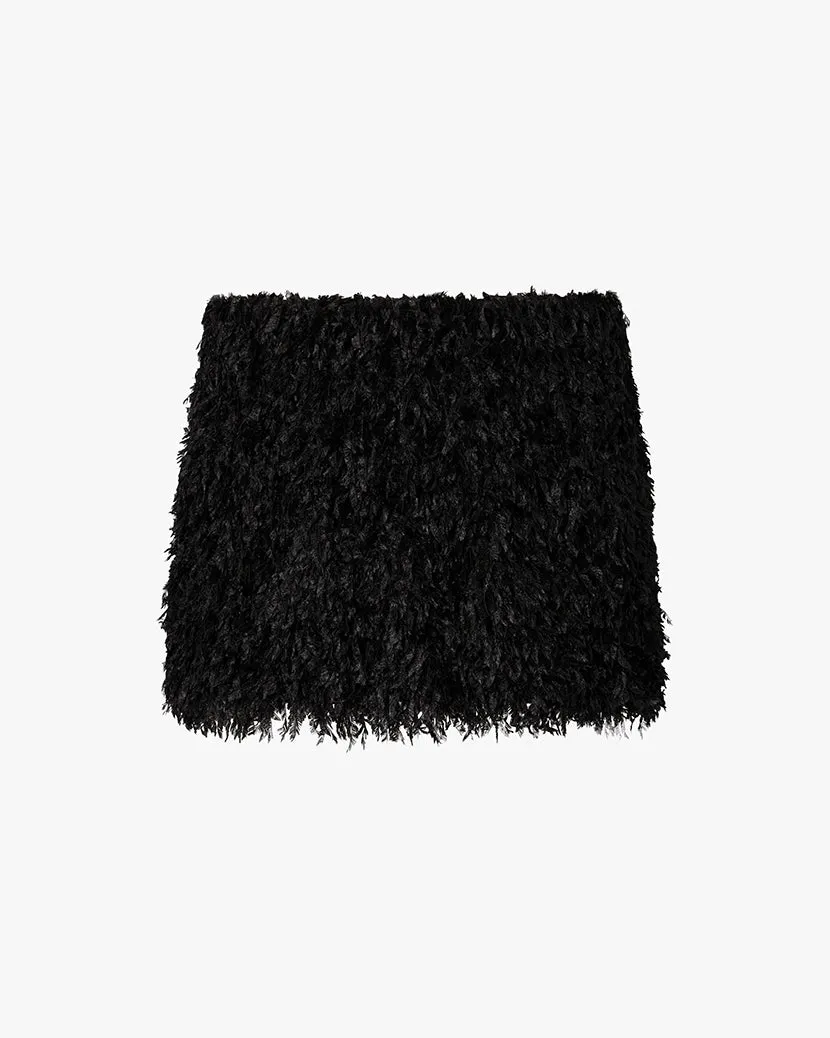 Fuzzy Mini Skirt sold by WeWoreWhat product image thumbnail 2