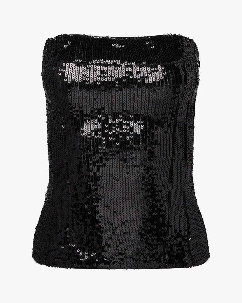 Sequin Corset Top sold by WeWoreWhat product image thumbnail 2