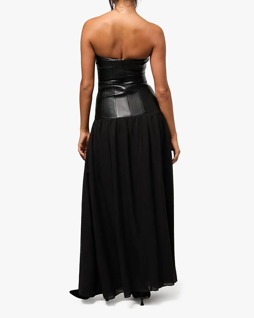 Strapless Corset Gown sold by WeWoreWhat product image thumbnail 4