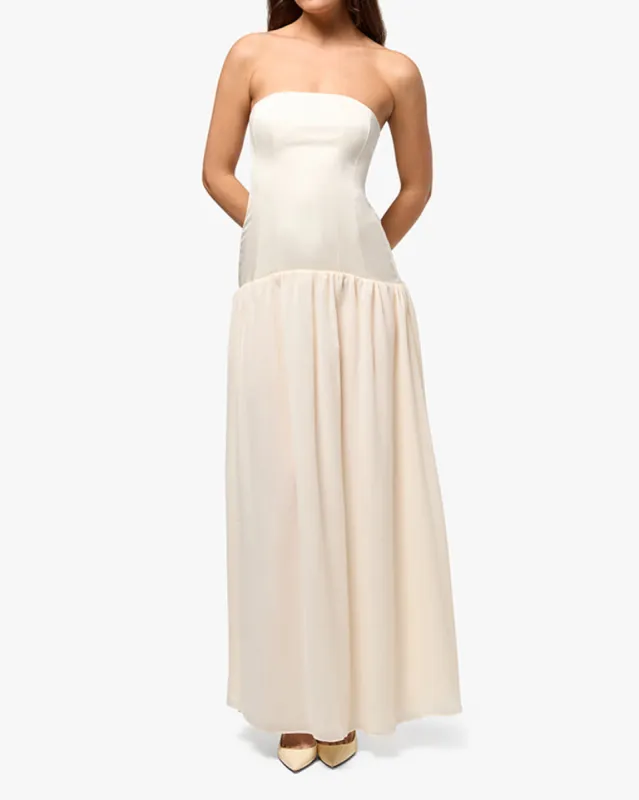 Strapless Corset Gown sold by WeWoreWhat