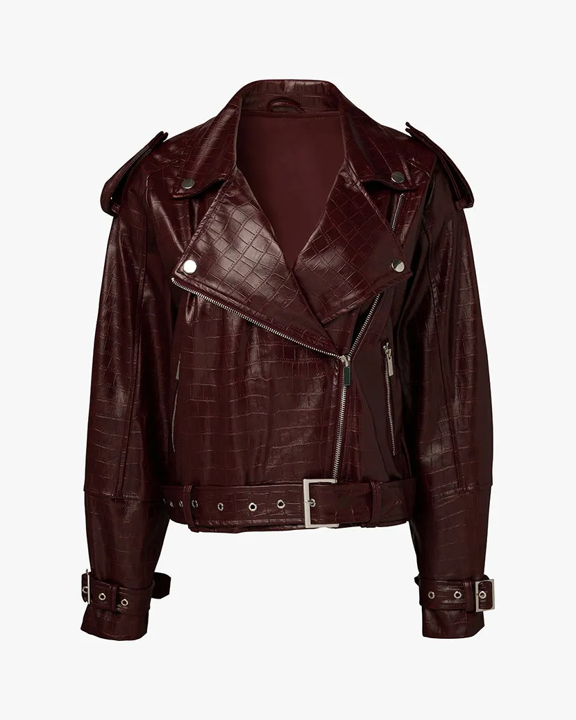 Cropped Moto Jacket sold by WeWoreWhat product image thumbnail 2