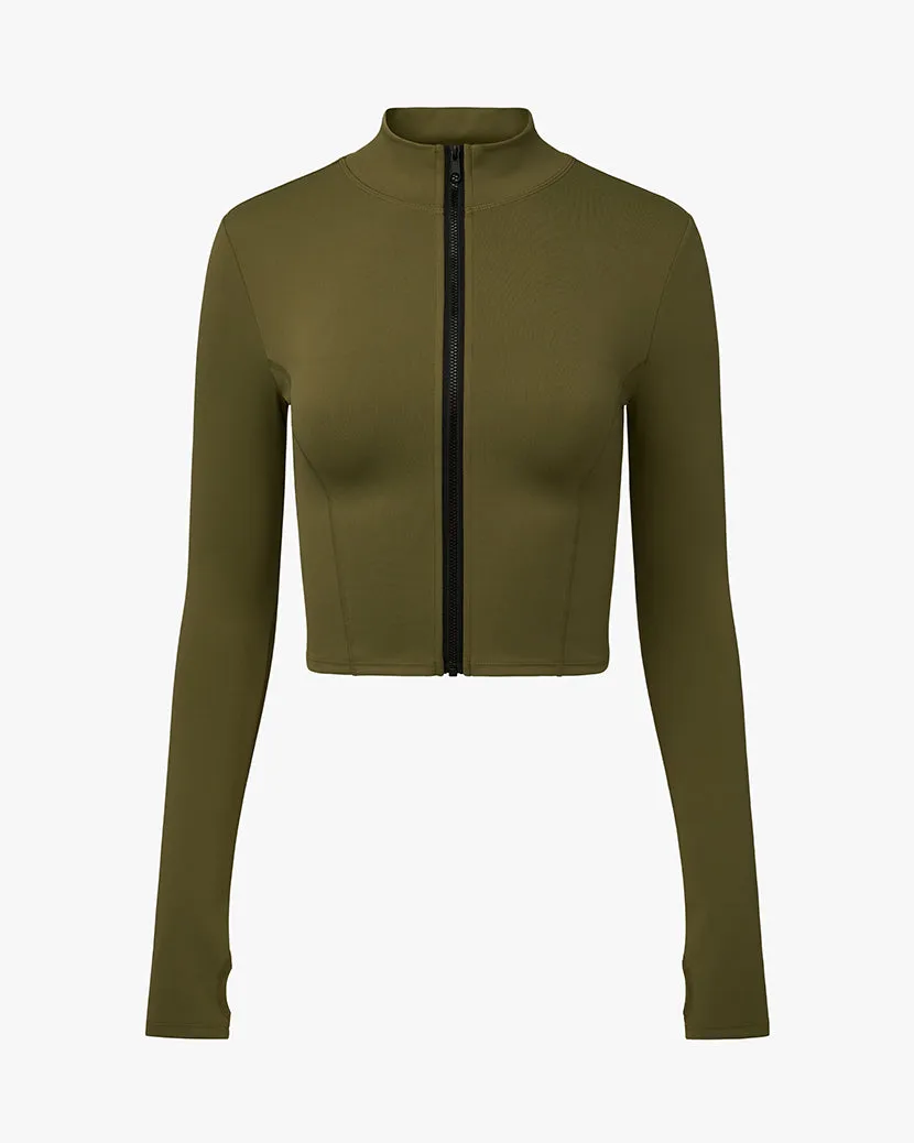 Cropped Active Zip-up Jacket sold by WeWoreWhat product image thumbnail 2