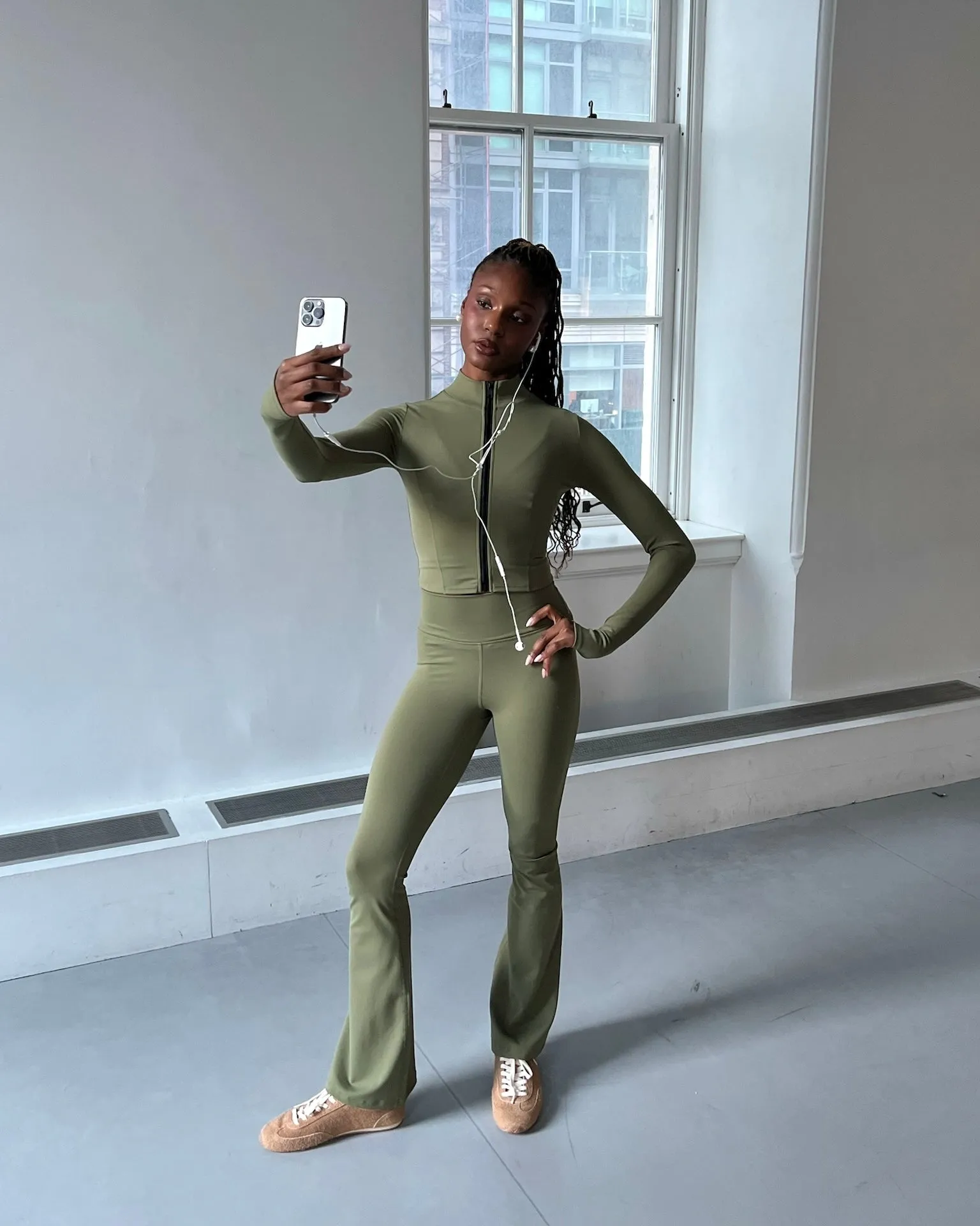 Cropped Active Zip-up Jacket sold by WeWoreWhat product image thumbnail 3