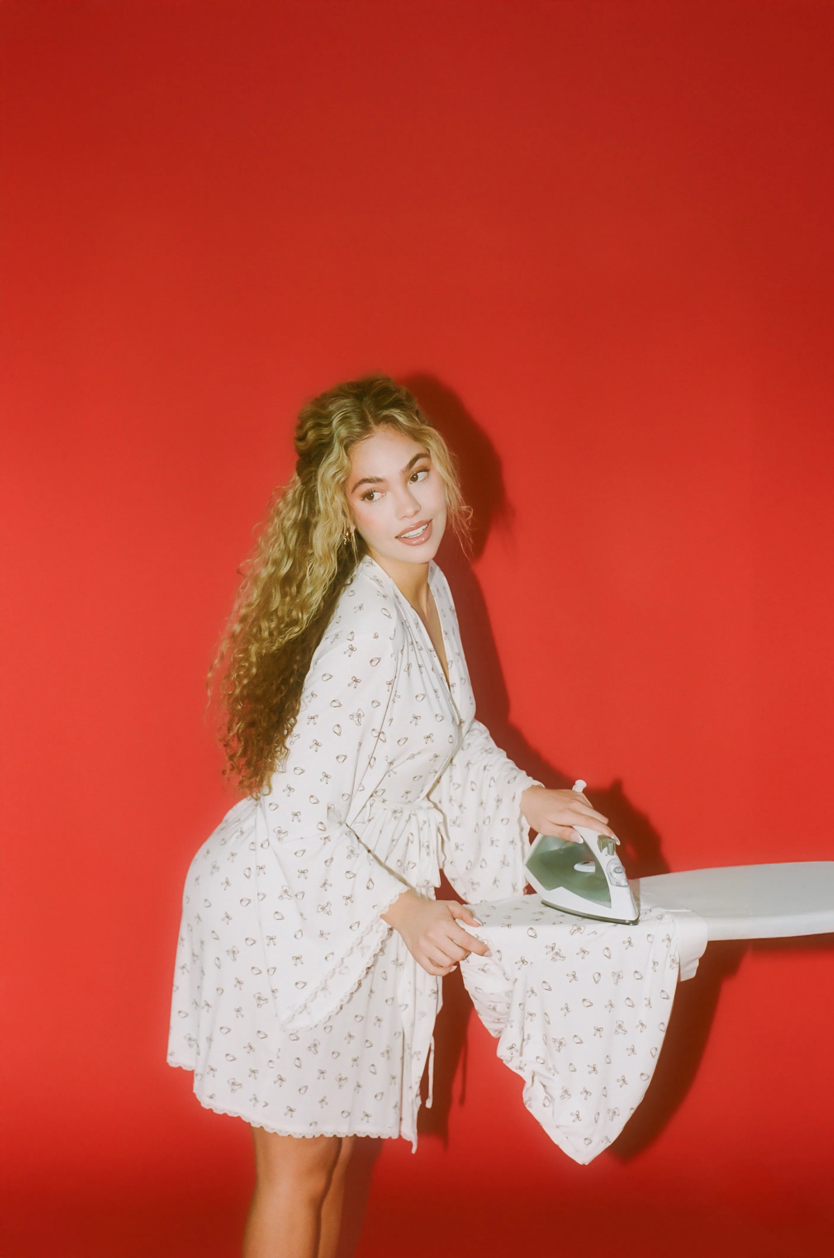 Lace Trim Robe sold by WeWoreWhat product image thumbnail 3