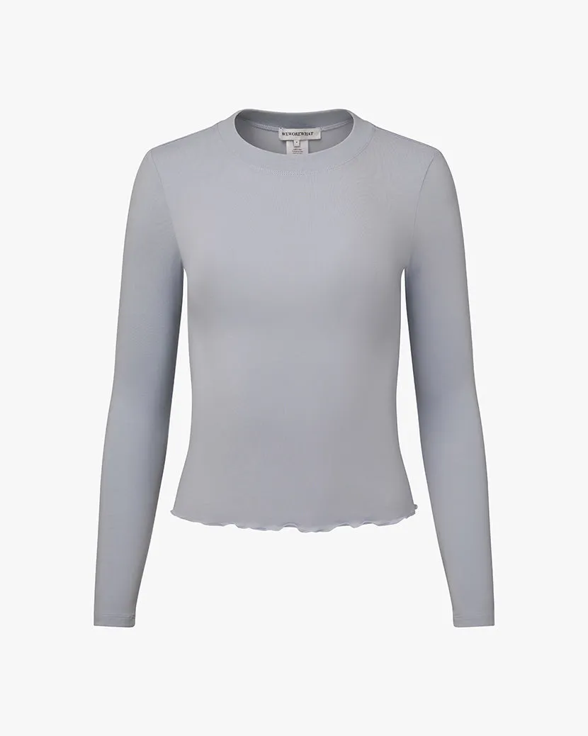 Long Sleeve Crewneck Top sold by WeWoreWhat product image thumbnail 2