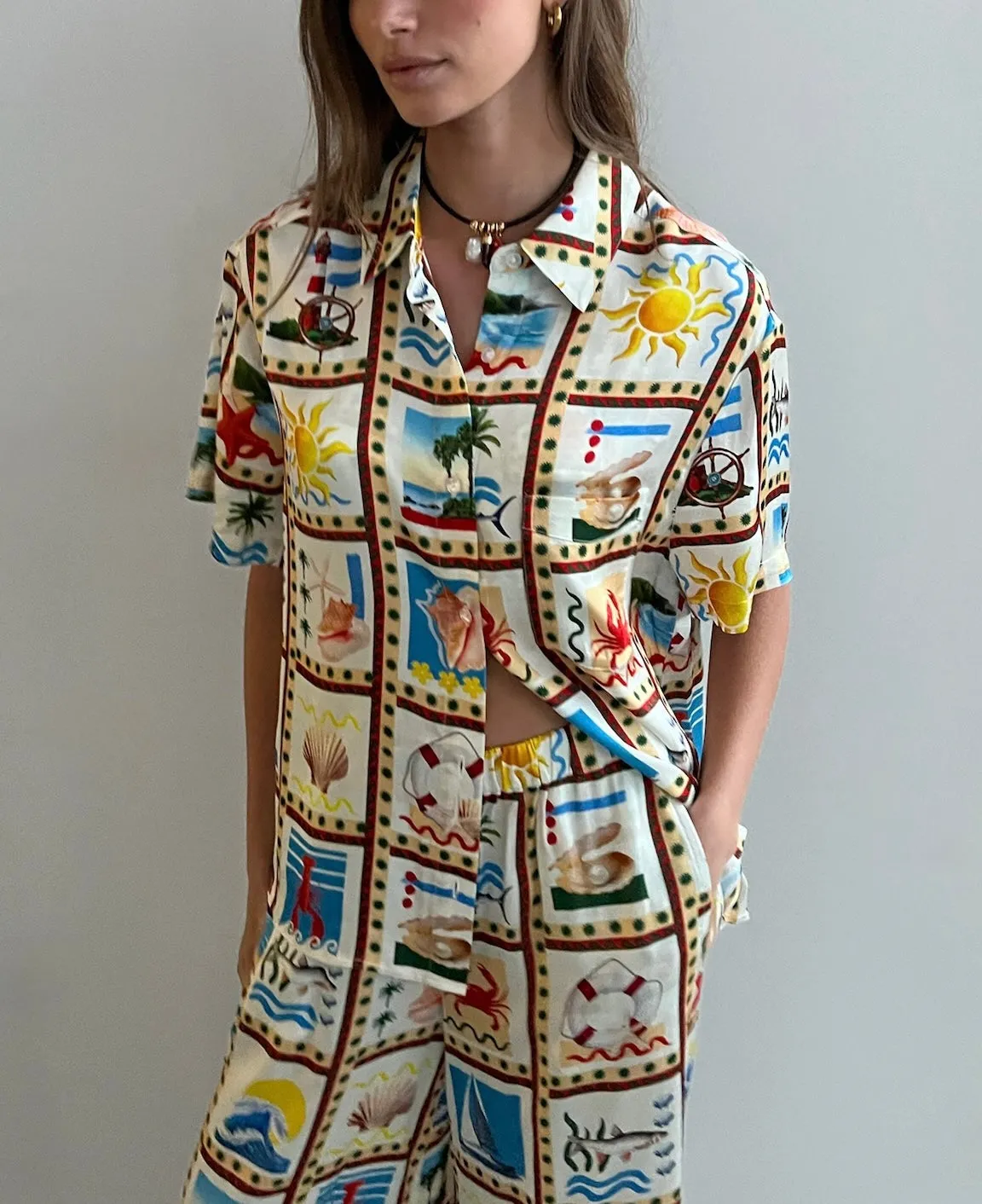 Short Sleeve Dad Shirt sold by WeWoreWhat product image thumbnail 3