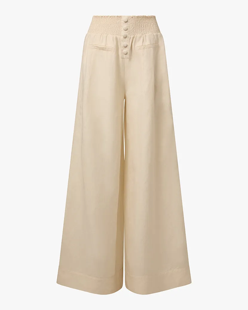 Button Front Palazzo Pant sold by WeWoreWhat product image thumbnail 2