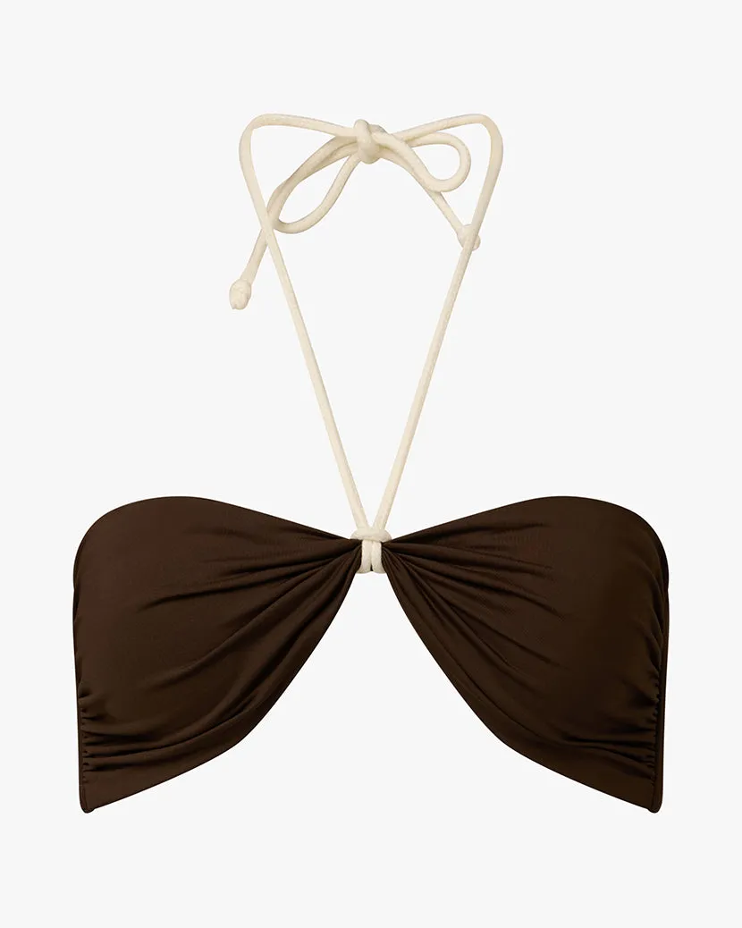 Rope Tie Halter Bikini Top sold by WeWoreWhat product image thumbnail 2