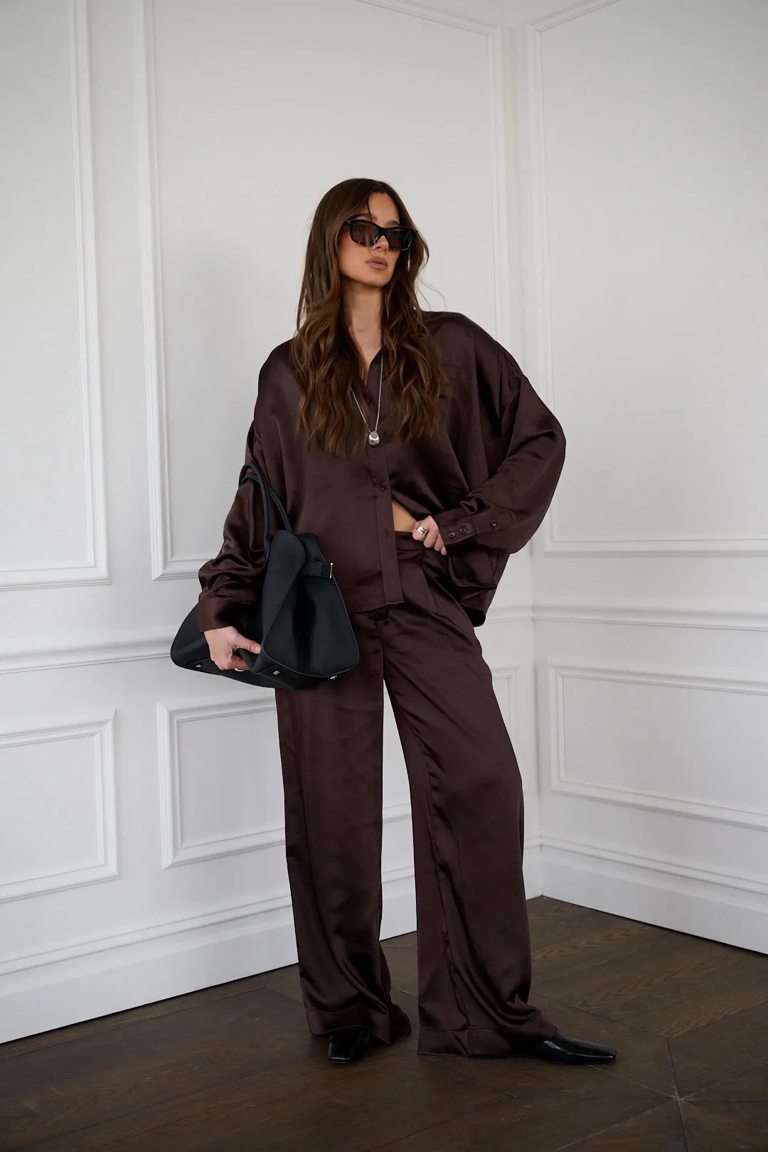 Silky Trouser Pant sold by WeWoreWhat product image thumbnail 3
