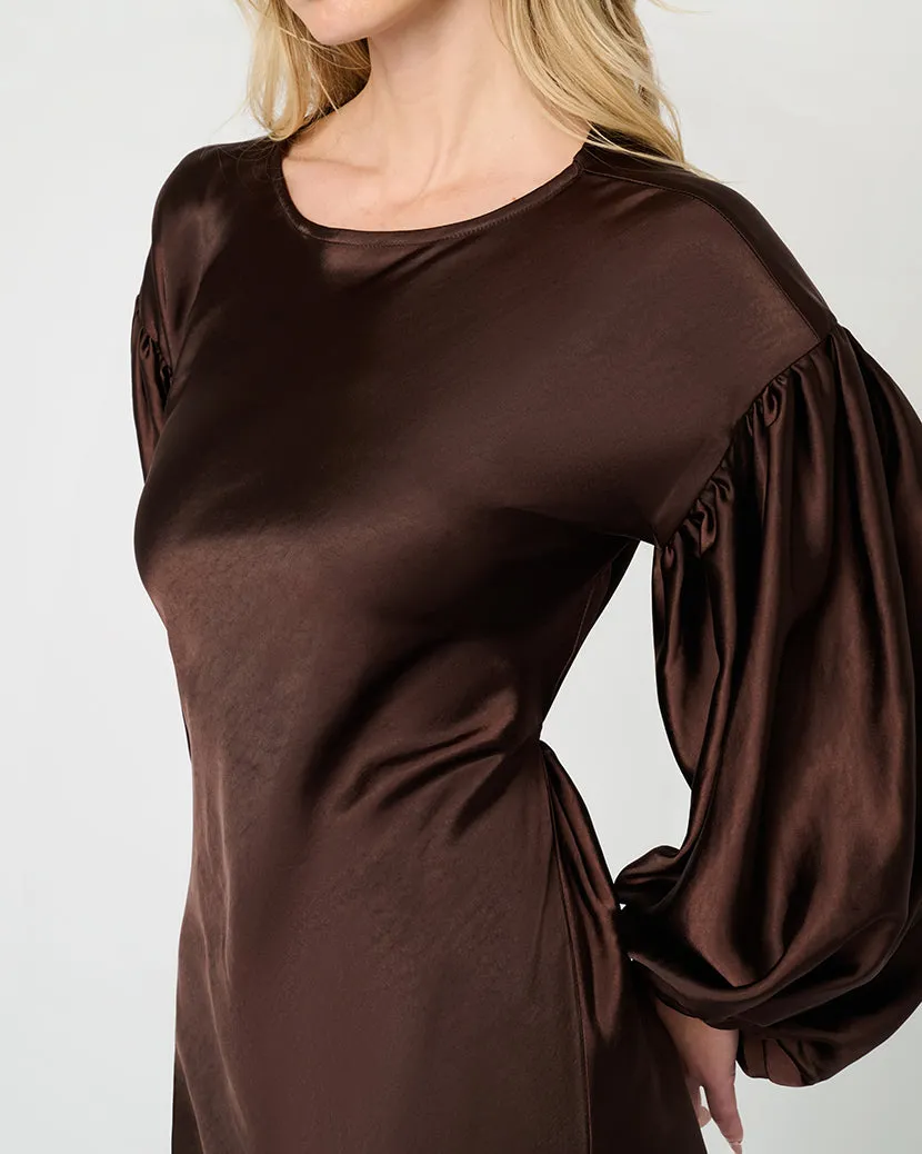 Balloon Sleeve Maxi Dress sold by WeWoreWhat product image thumbnail 5