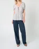 Gathered Cap Short Sleeve Top sold by WeWoreWhat