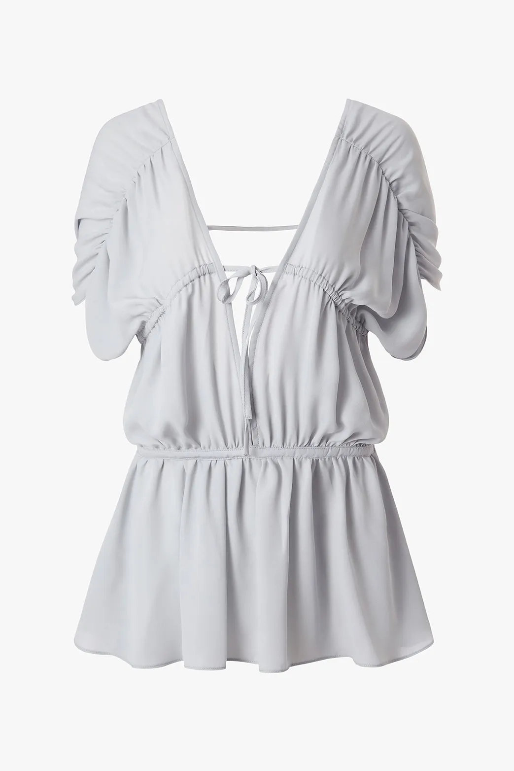 Gathered Cap Short Sleeve Top sold by WeWoreWhat product image thumbnail 2