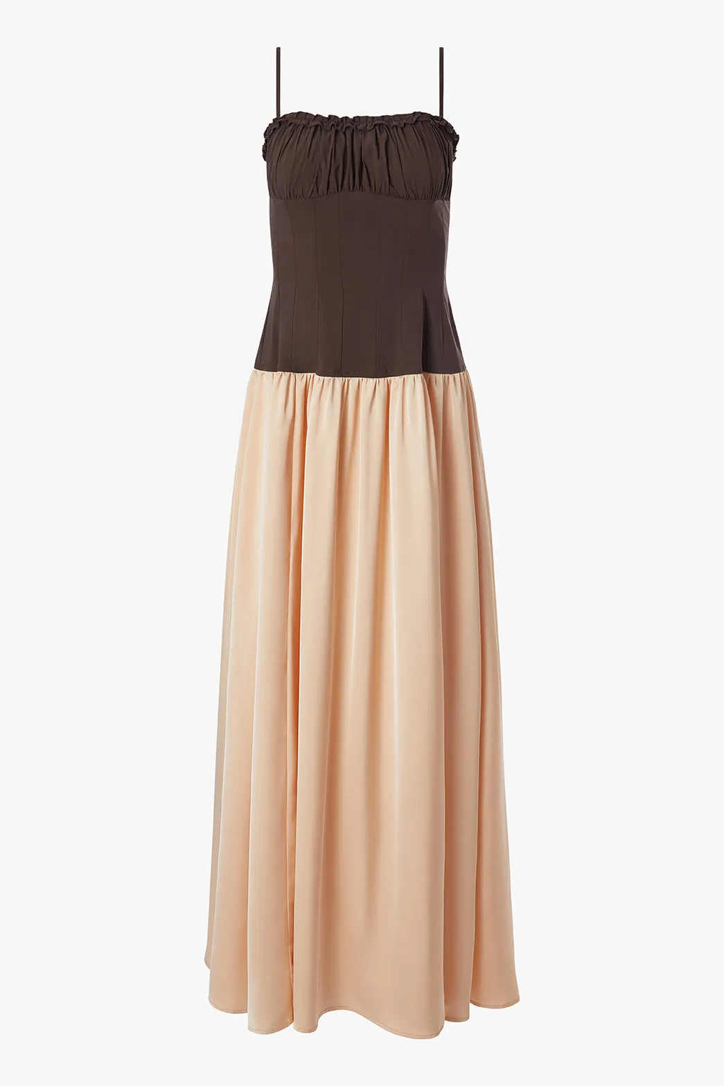 Ruffle Corset Maxi Dress sold by WeWoreWhat product image thumbnail 2