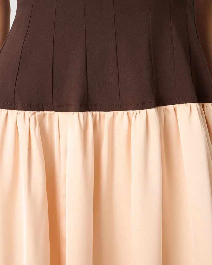 Ruffle Corset Maxi Dress sold by WeWoreWhat product image thumbnail 5