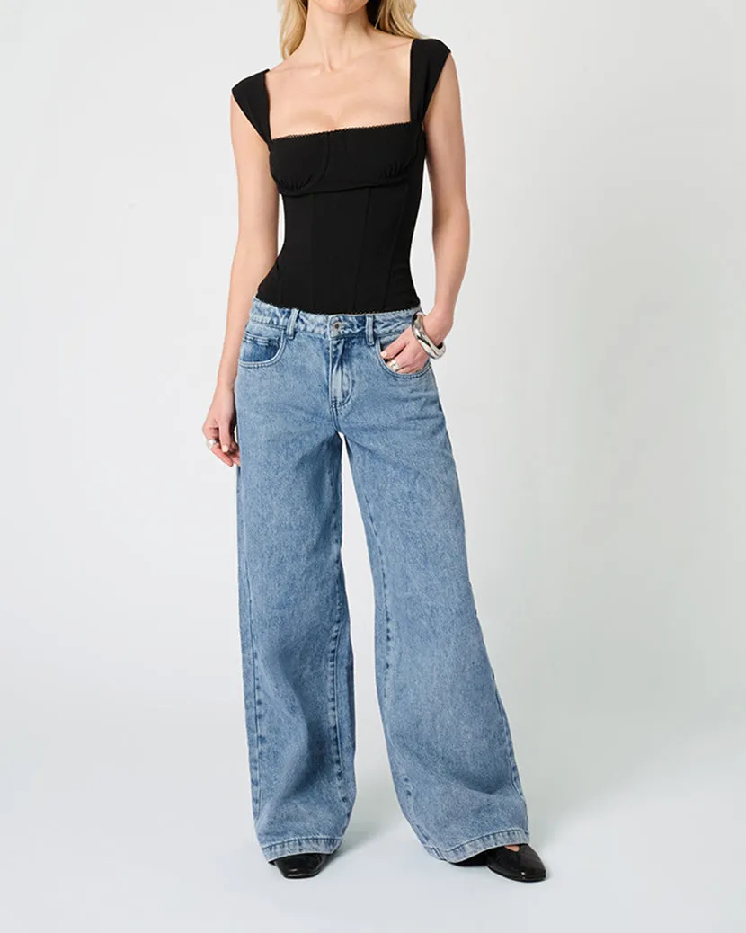 Ruched Cup Corset sold by WeWoreWhat product image thumbnail 4