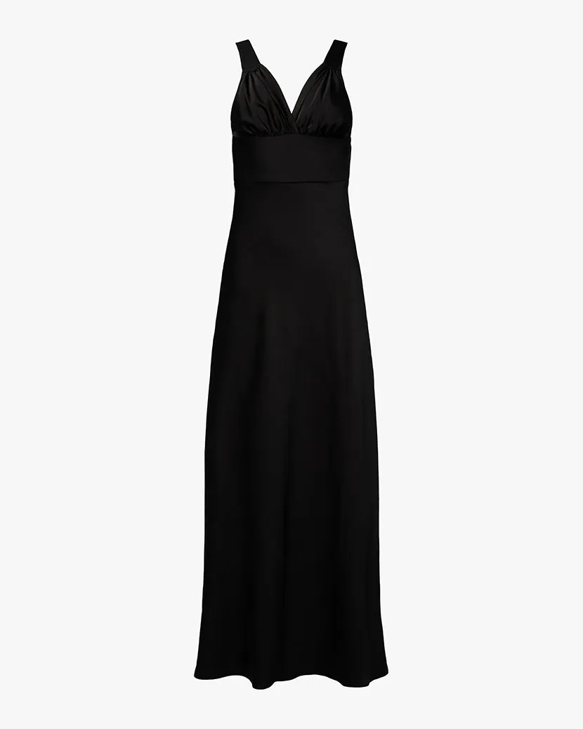 Ruched Cup Slip Maxi Dress sold by WeWoreWhat product image thumbnail 2
