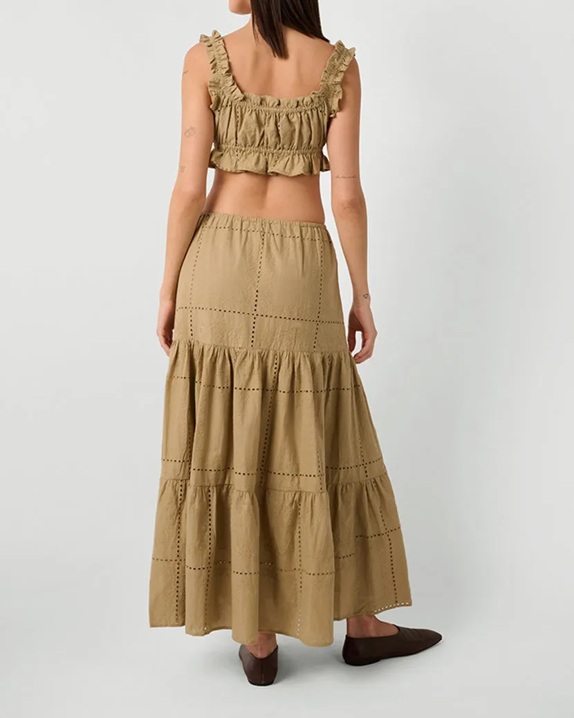 Midi Pull On Skirt sold by WeWoreWhat product image thumbnail 5