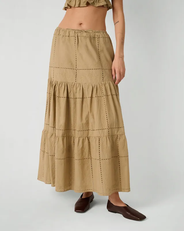 Midi Pull On Skirt sold by WeWoreWhat