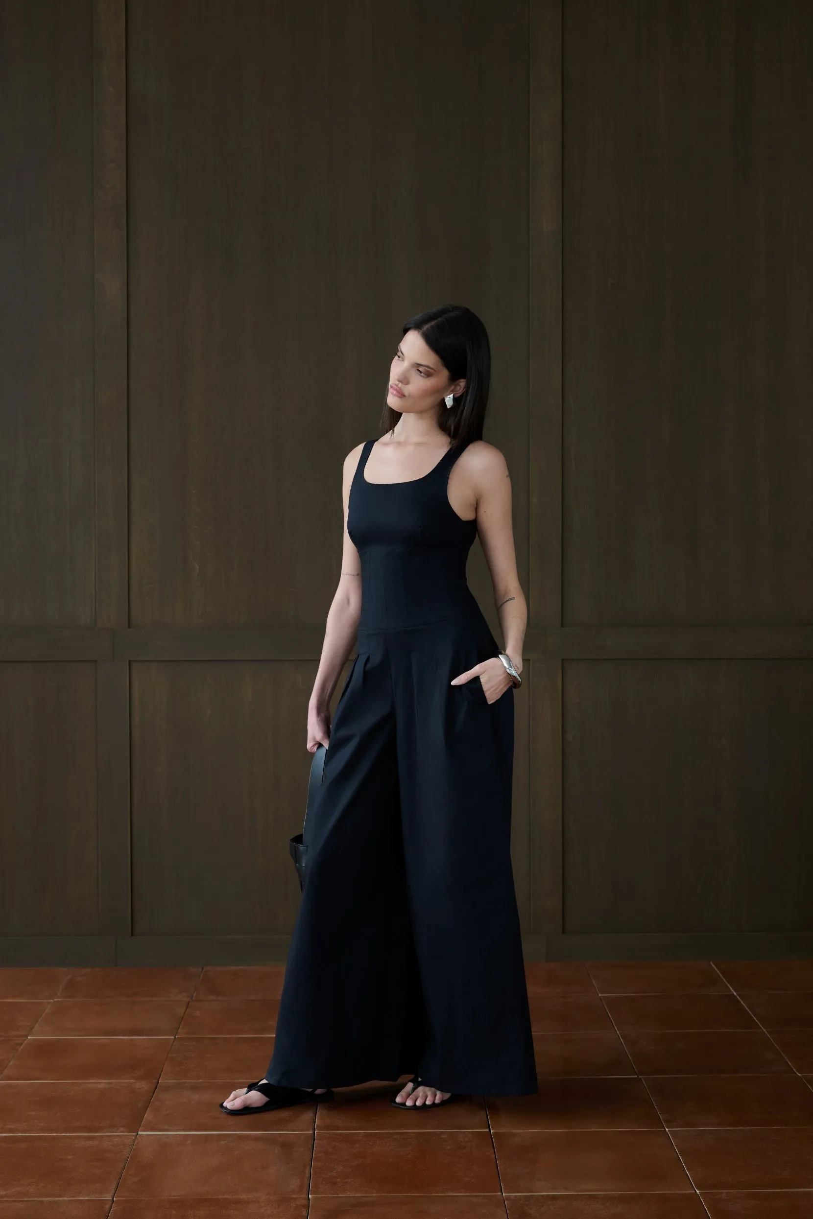 Corset Jumpsuit sold by WeWoreWhat product image thumbnail 3