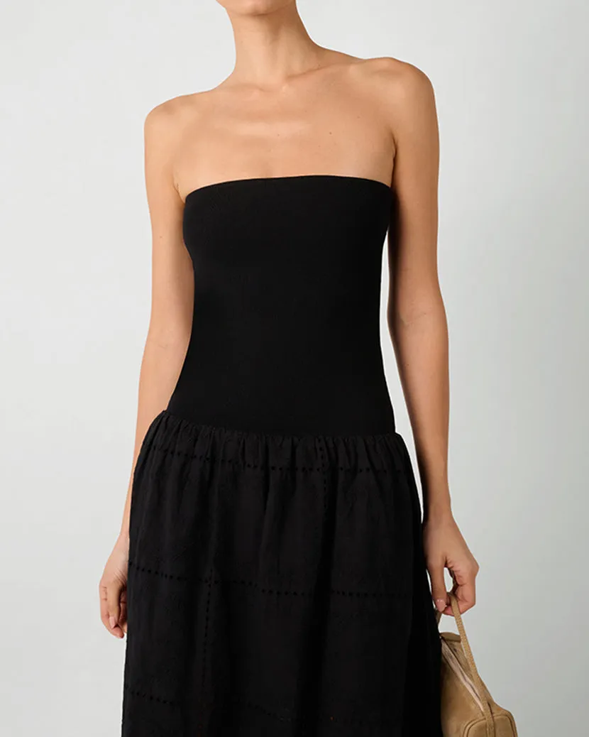 Ribbed Cotton Midi Dress sold by WeWoreWhat product image thumbnail 4