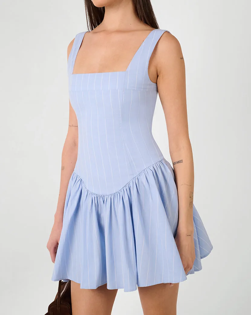Corset Peplum Mini Dress sold by WeWoreWhat product image thumbnail 4