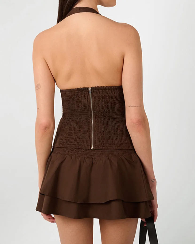 Halter Neck Corset Top sold by WeWoreWhat product image thumbnail 5