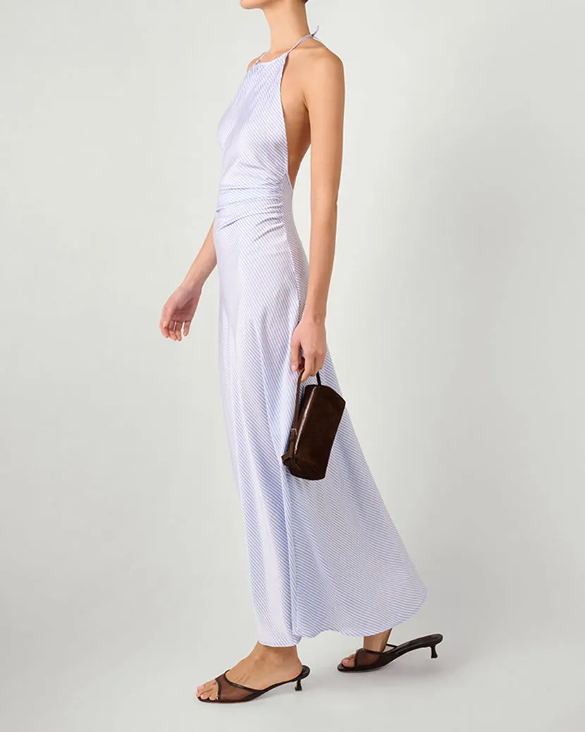 Halter Tie Neck Maxi Dress sold by WeWoreWhat product image thumbnail 4