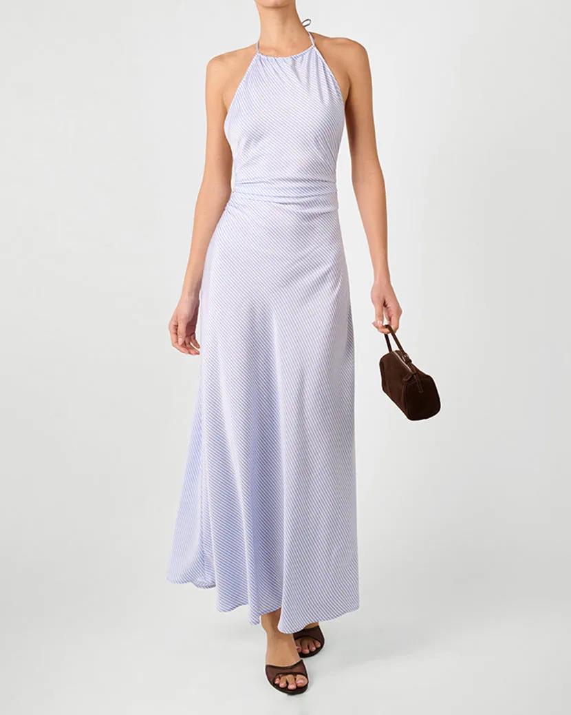 Halter Tie Neck Maxi Dress sold by WeWoreWhat