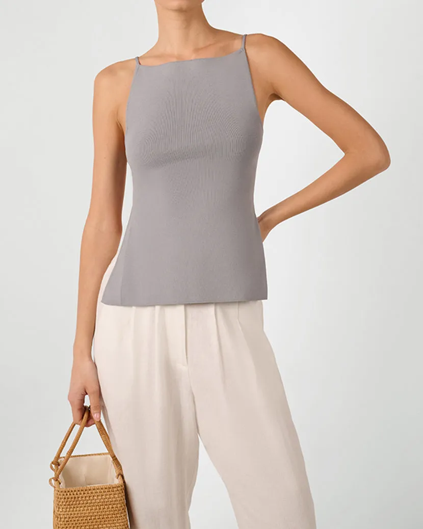 High Straight Neck Top sold by WeWoreWhat