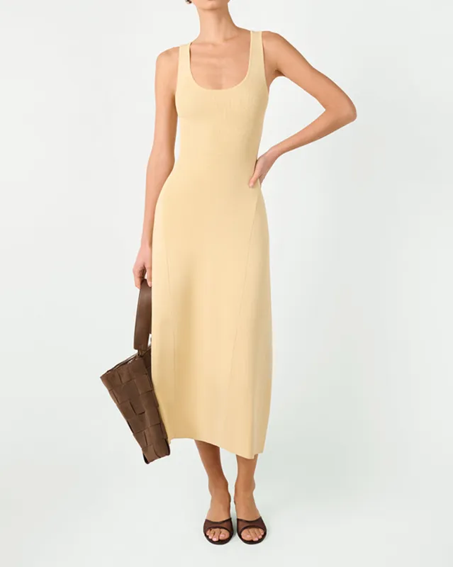 Scoop Neck Midi Dress sold by WeWoreWhat