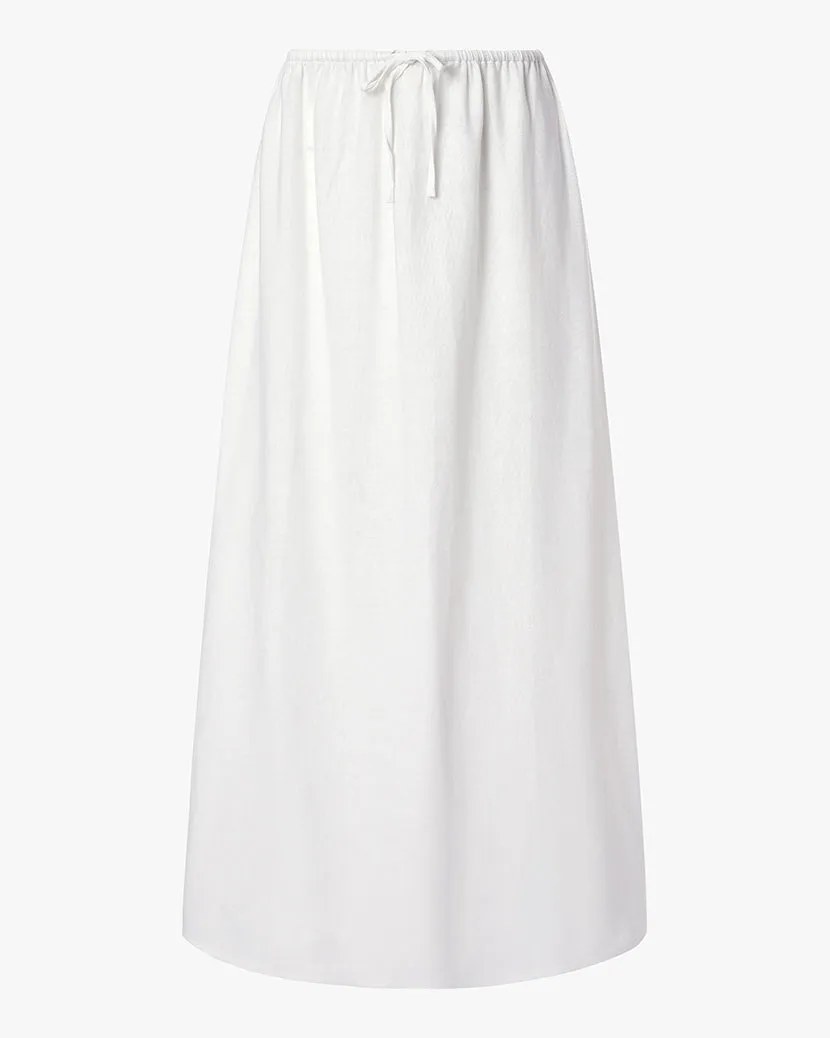 Tie Waist Linen Skirt sold by WeWoreWhat product image thumbnail 2