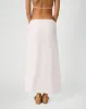Tie Waist Linen Skirt sold by WeWoreWhat