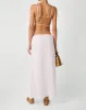 Tie Waist Linen Skirt sold by WeWoreWhat