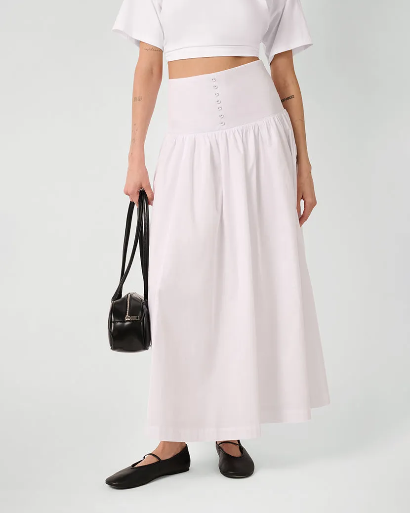 Drop Waist Maxi Skirt sold by WeWoreWhat