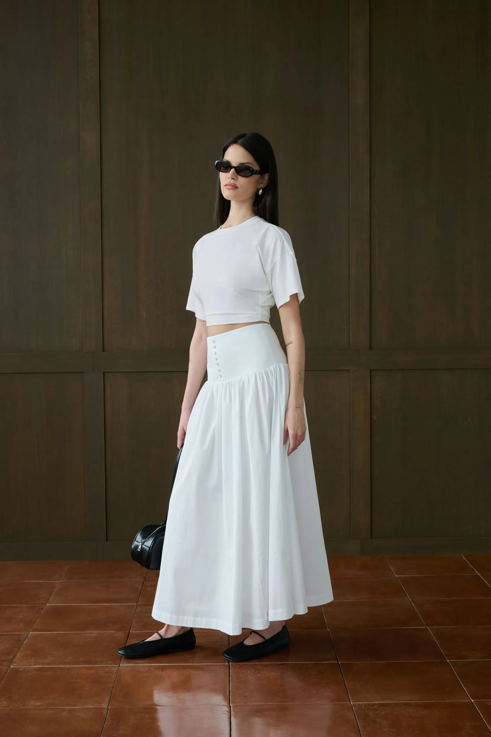 Drop Waist Maxi Skirt sold by WeWoreWhat product image thumbnail 3