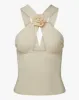 Rose Halter Top sold by WeWoreWhat