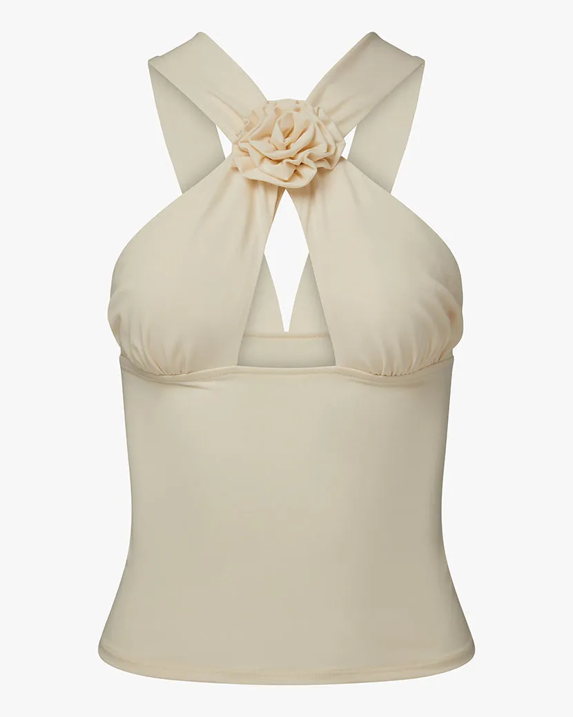 Rose Halter Top sold by WeWoreWhat product image thumbnail 2