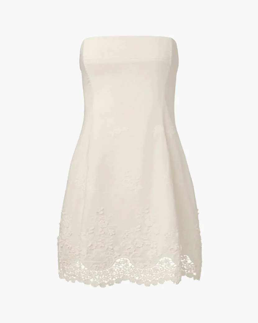 Strapless Peplum Mini Dress sold by WeWoreWhat product image thumbnail 2