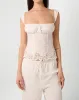 Wide Strap Ruched Cup Corset sold by WeWoreWhat