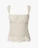 Wide Strap Ruched Cup Corset sold by WeWoreWhat