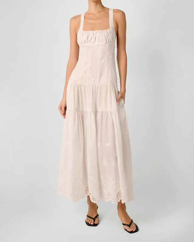 Ruched Cup Peplum Midi Dress sold by WeWoreWhat