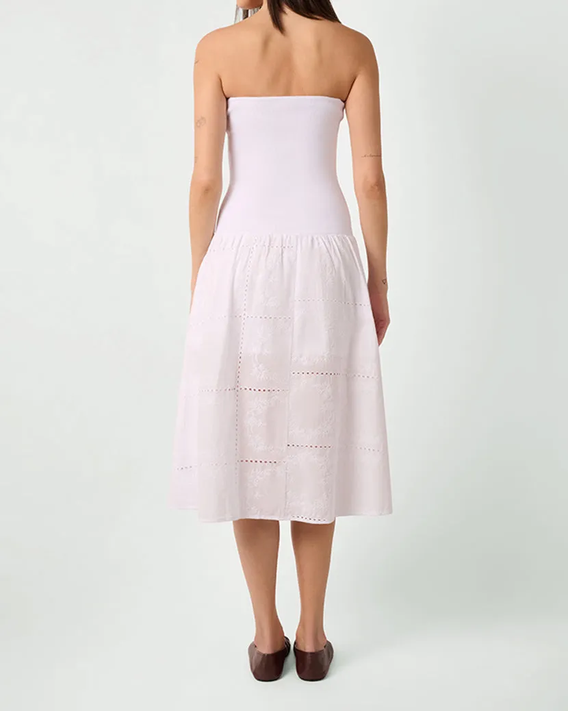 Ribbed Cotton Midi Dress sold by WeWoreWhat product image thumbnail 5