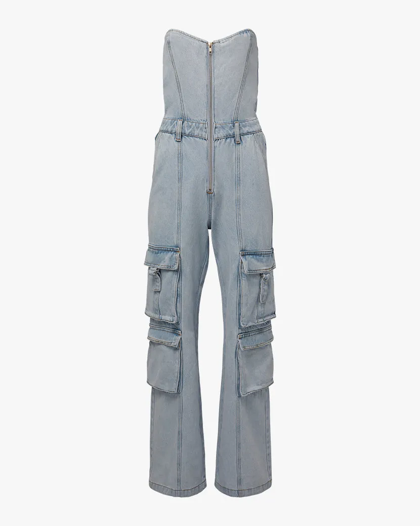 Corset Cargo Jumpsuit sold by WeWoreWhat product image thumbnail 2